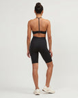 ALCYONE — Short cycliste femme — Noir — Galaya Paris