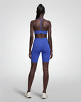 ALCYONE — Short cycliste femme — Bleu — Galaya Paris