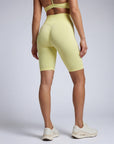 ALCYONE — Short cycliste femme — Jaune — Galaya Paris