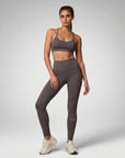 ATRIA — Brassiere Cross-back — Gris — Galaya Paris