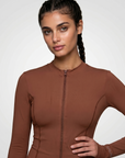 Celia Women's Zip-Up Sports Jacket - Yoga, Pilates & Fitness - Galaya