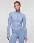 Celia Women's Zip-Up Sports Jacket - Yoga, Pilates & Fitness - Galaya
