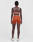 ELNATH — Short de sport femme — Orange — Galaya Paris