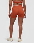 ELNATH — Short de sport femme — Orange — Galaya Paris