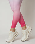 EMBER PANTS — Legging degradé femme edition limitée — degradé rose tie and die — Galaya Paris