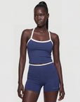 POLLUX — Short de sport femme — Bleu — Galaya Paris