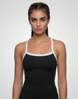 Ensemble sport femme Pollux – Brassière + Short taille haute – Fitness & Training – Galaya