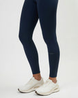 ZANIA — Legging 7/8 taille haute — Bleu marine — Galaya Paris