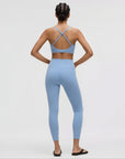 ZANIA SET - MATCHING TOP + SPORTS BRA + LEGGINGS