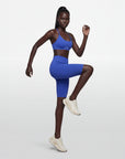 ALCYONE — Short cycliste femme — Bleu — Galaya Paris
