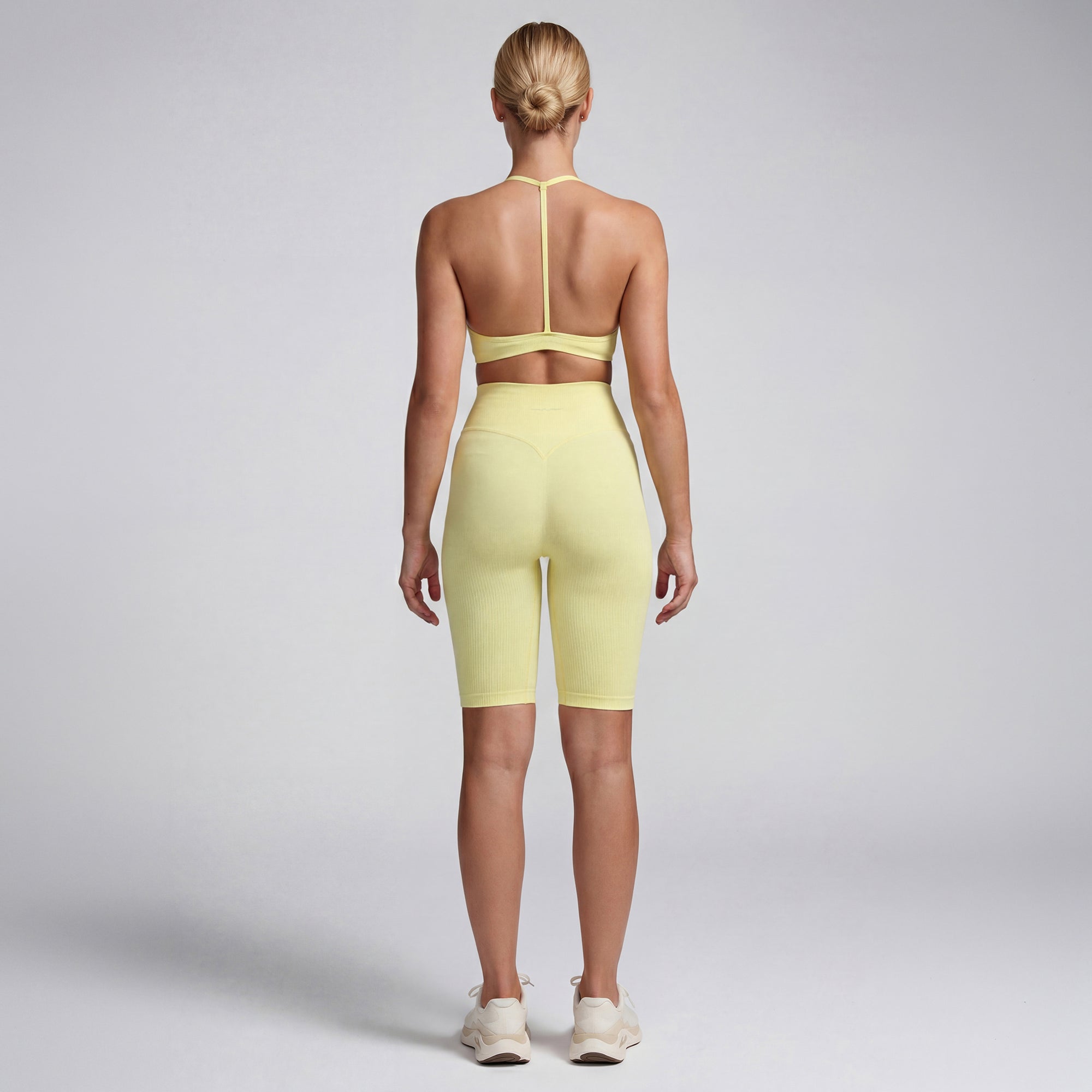 ALCYONE — Short cycliste femme — Jaune — Galaya Paris
