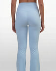 ALTAIR — Pantalon Flare de Yoga — Bleu — Galaya Paris