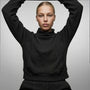 Sweat femme cropped Deneb – Col montant – Coton 250GSM – Galaya