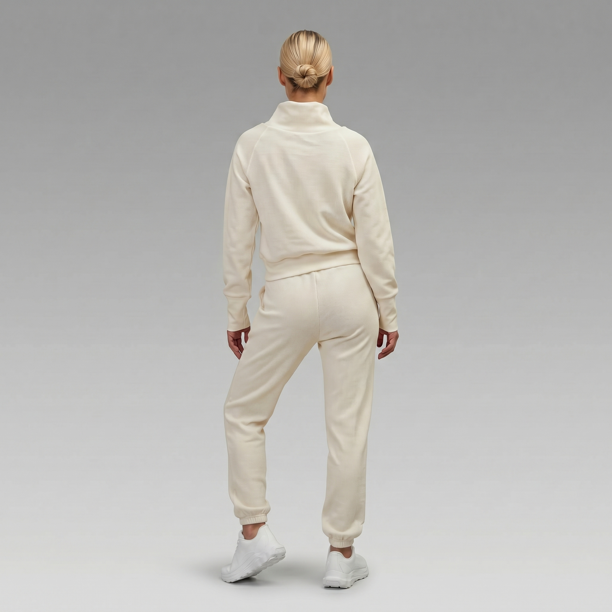 DENEB — Jogger femme sport — Ivoire — Galaya Paris