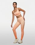DUNE BRA — Legging degradé femme edition limitée — degradé orange tie and die — Galaya Paris