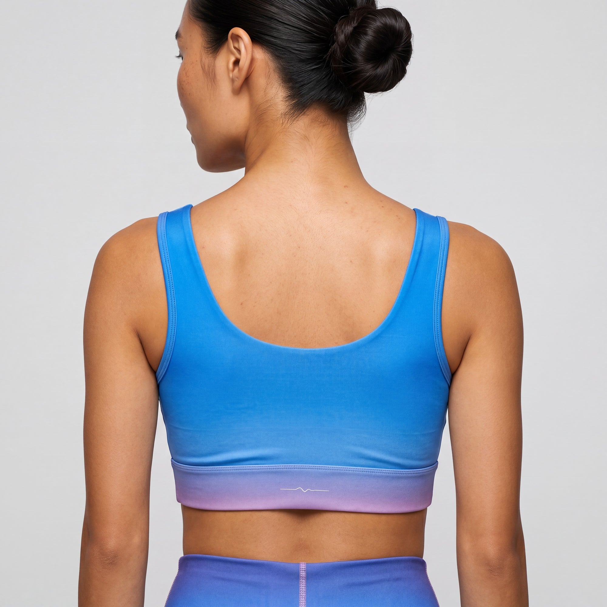 ECLIPSE BRA — Legging degradé femme edition limitée — degradé rose et bleu tie and die — Galaya Paris 