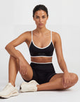 ELECTRA — Brassière de Sport — Noir — Galaya Paris