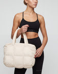 Sac cabas matelassé femme Elia – Tote bag – Galaya