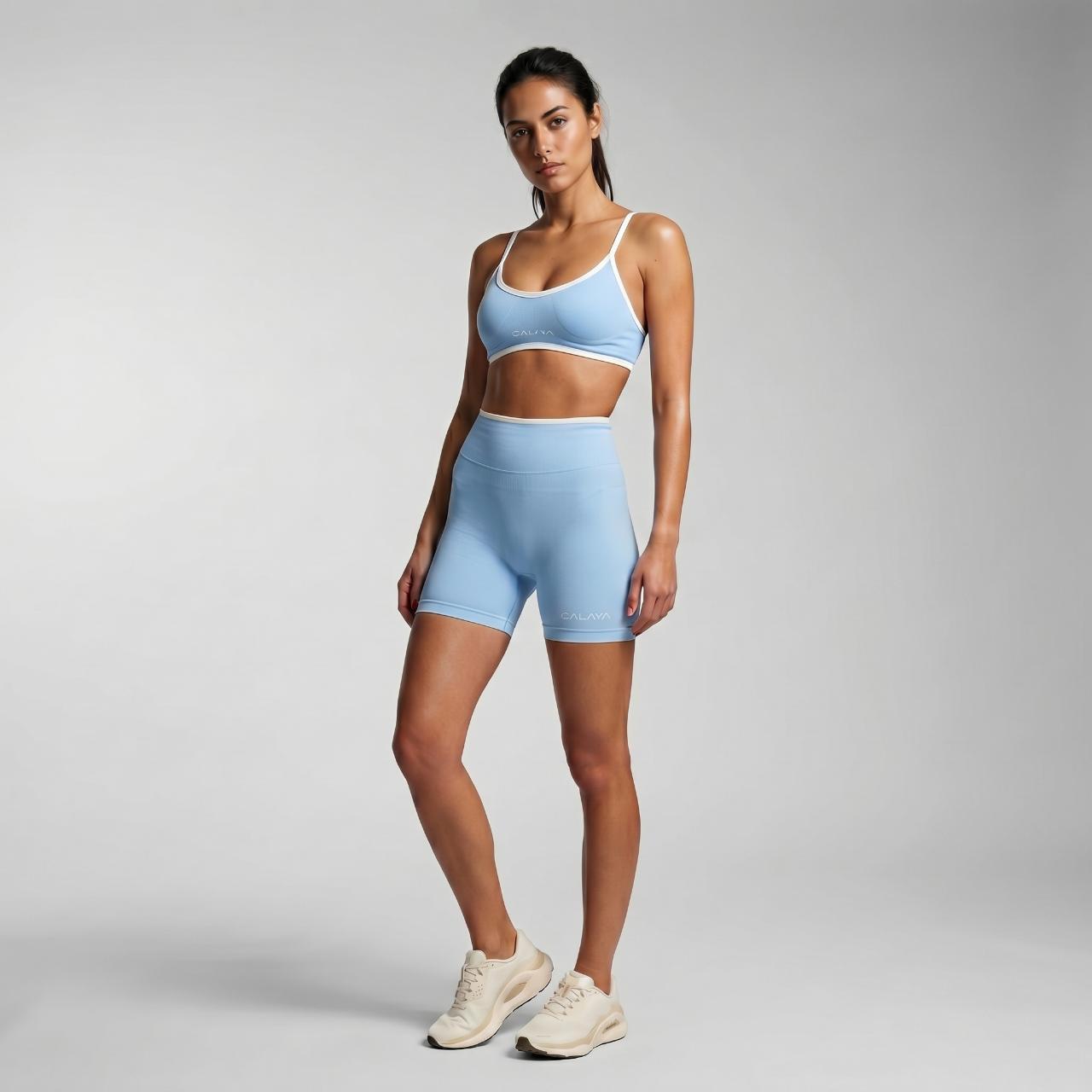 ELNATH — Short de sport femme — Bleu — Galaya Paris