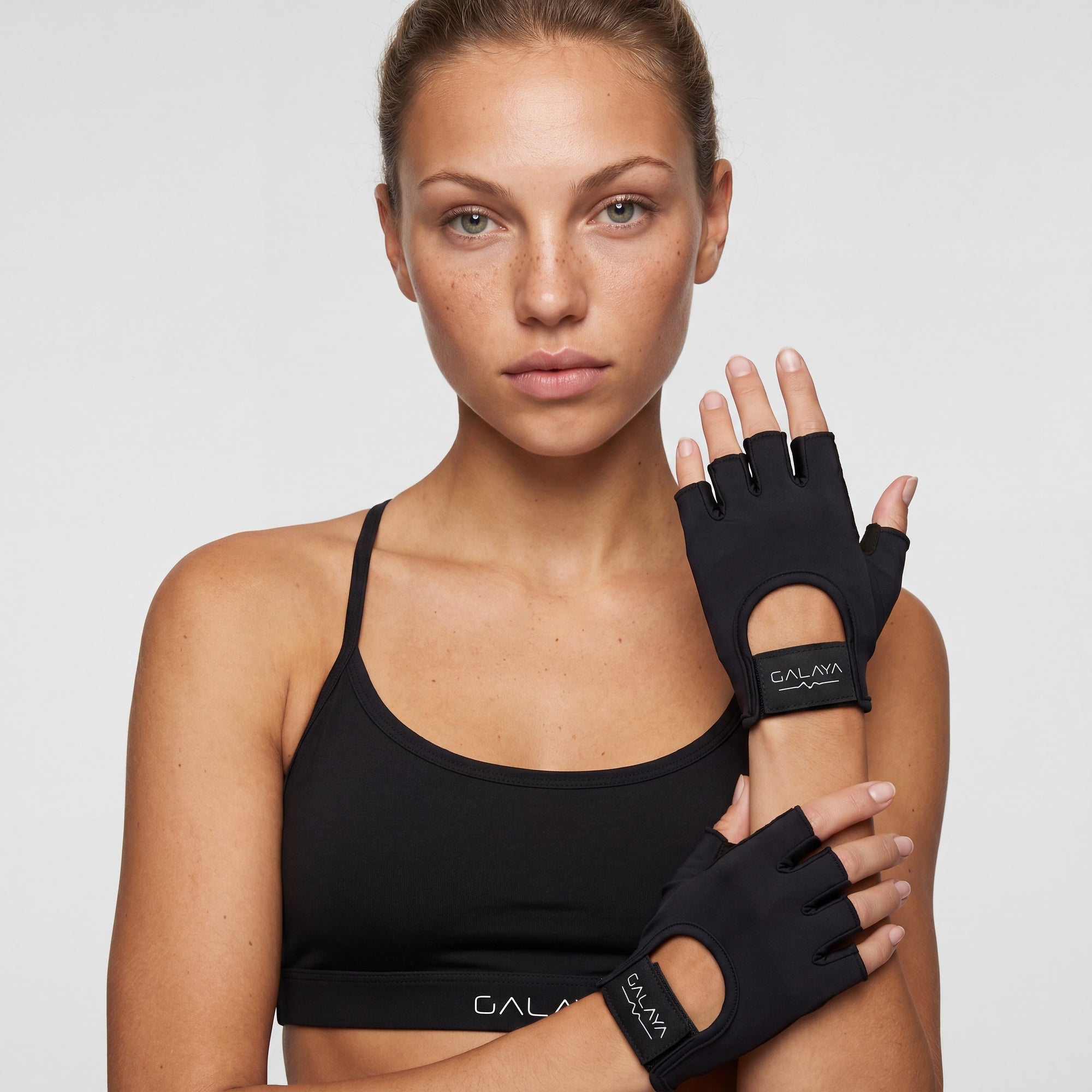 VEGA — Mitaines de sport — Noir— Galaya Paris