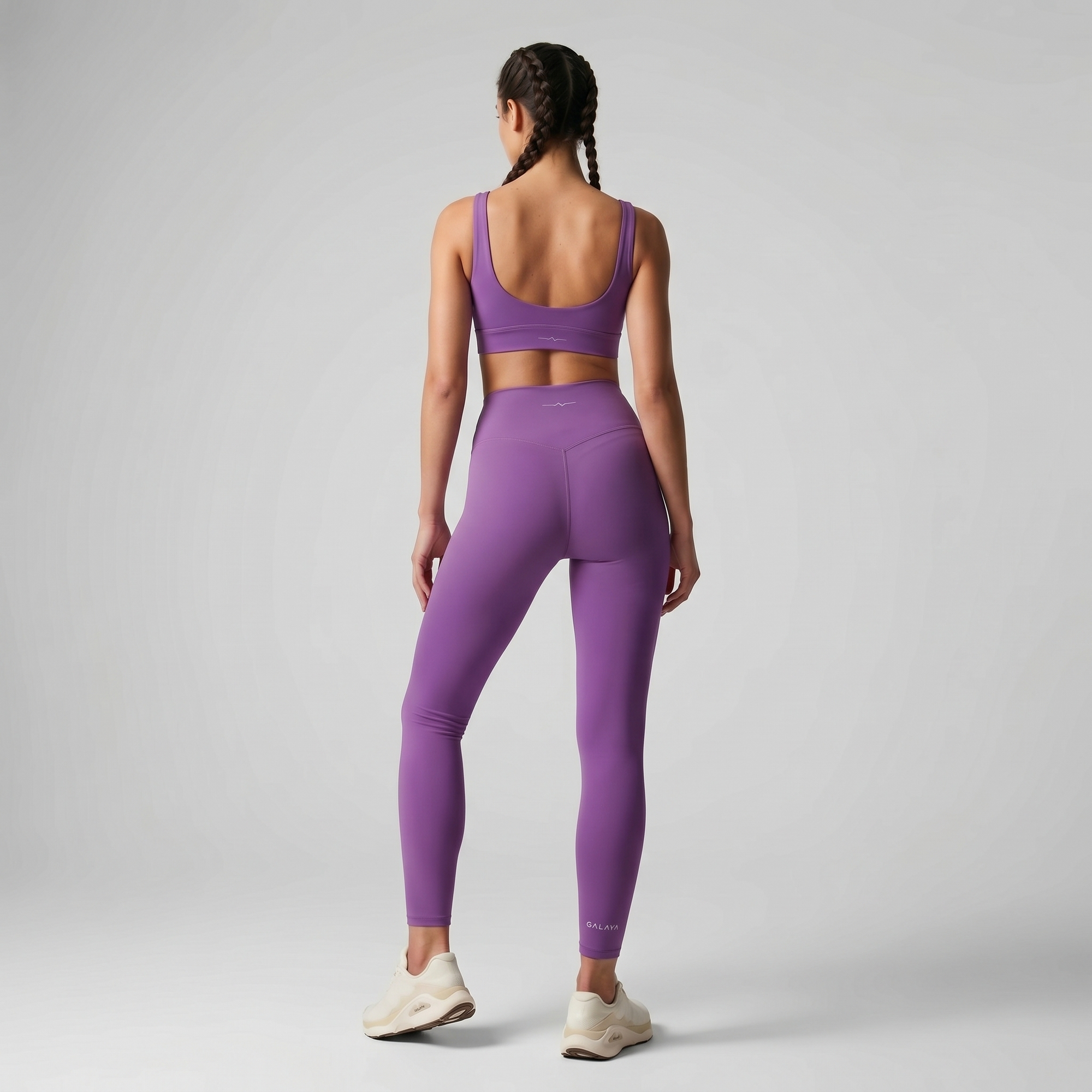 HARMONIE — Legging de sport — Violet — Galaya Paris