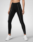 Legging de sport femme Mira – Ceinture plate – Yoga & Pilates – Galaya