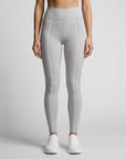LYRA — Legging sport femme taille haute — Gris — Galaya Paris