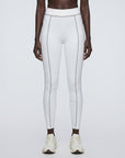 LYRA — Legging sport femme taille haute — Blanc — Galaya Paris