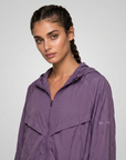 Women's Mintaka Hooded Windbreaker - Running & Athleisure - Galaya