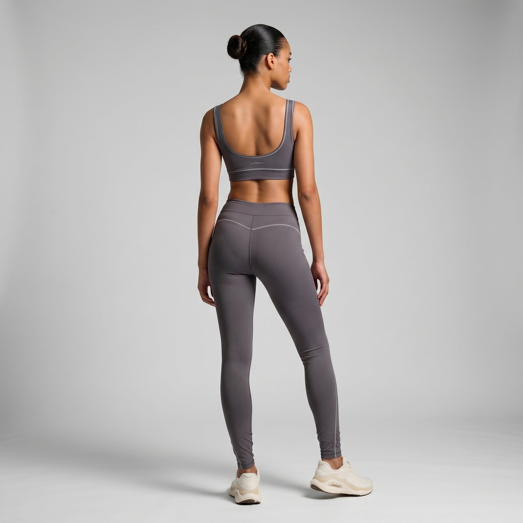 MIRA — Brassière de Sport — Gris foncé — Galaya Paris
