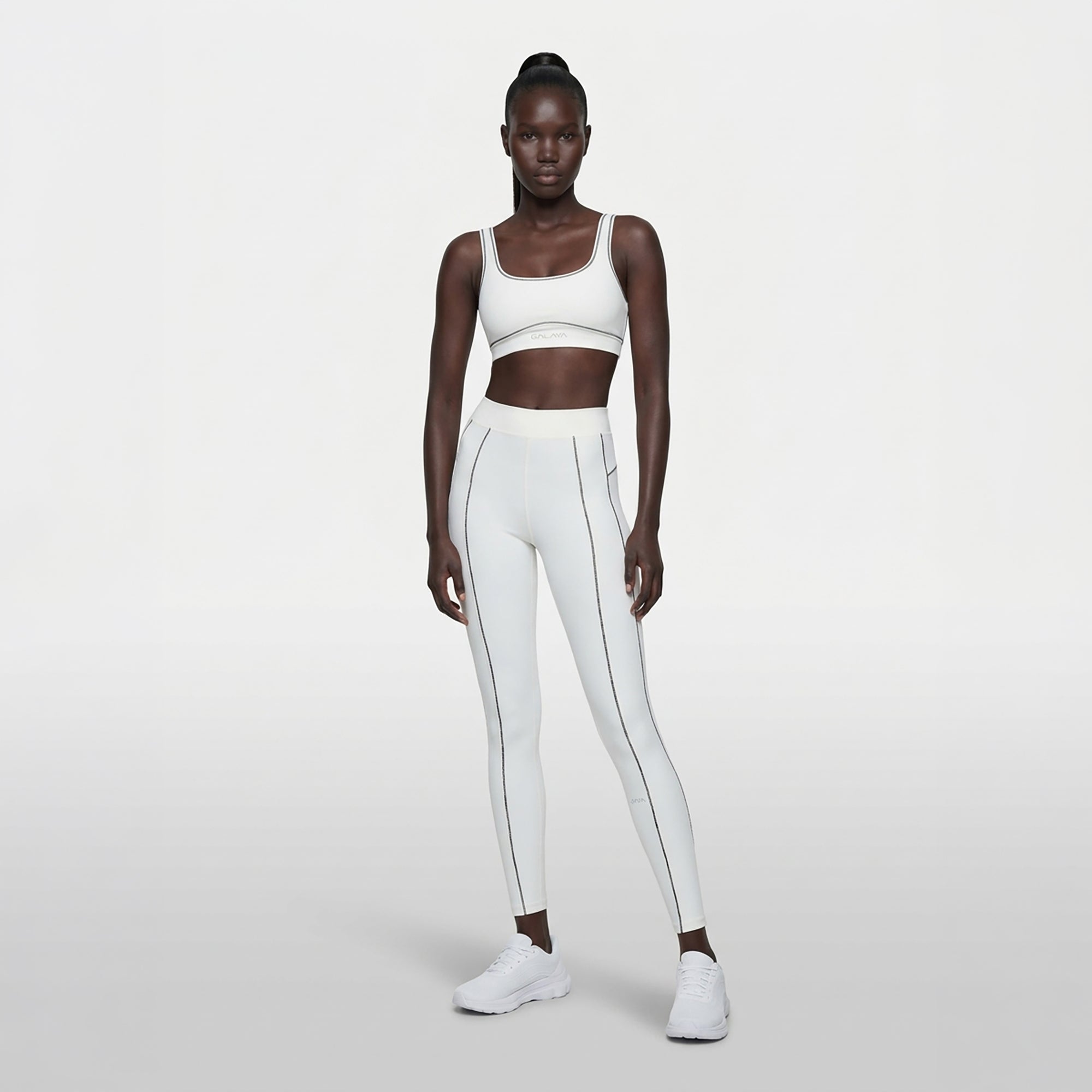 MIRA — Brassière de Sport — Blanc — Galaya Paris