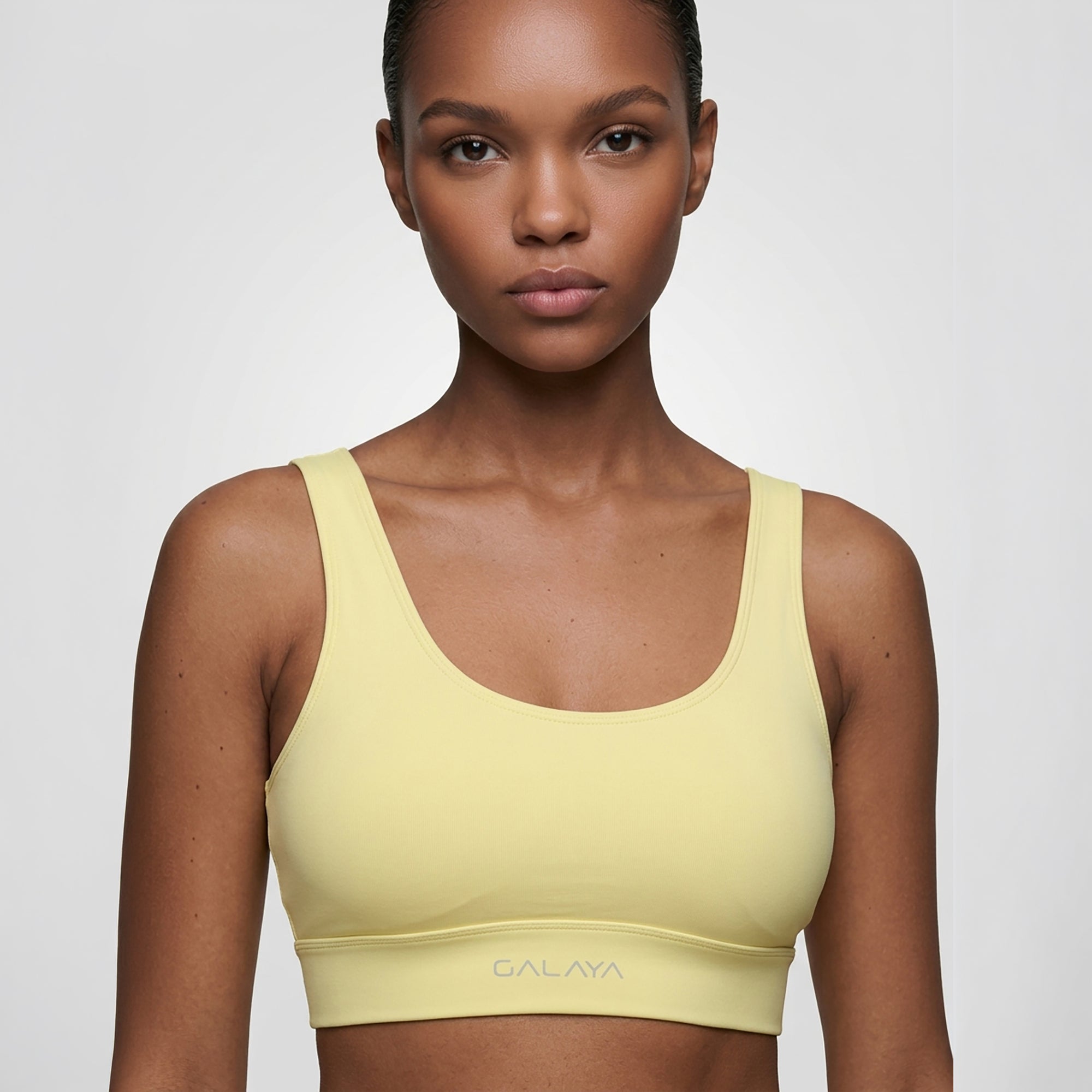 NASHIRA — Brassière de Sport — Jaune — Galaya Paris