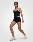 POLLUX — Short de sport femme — Noir — Galaya Paris