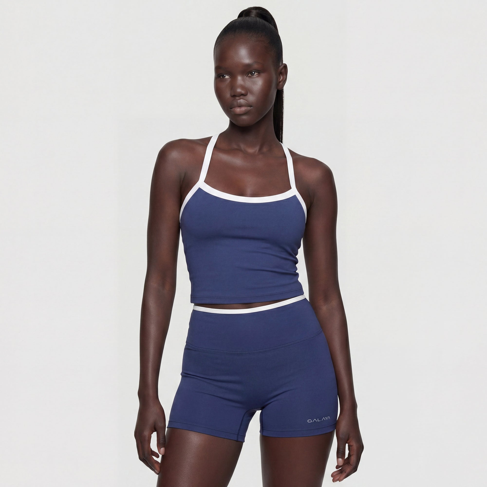 POLLUX — Short de sport femme — Bleu — Galaya Paris
