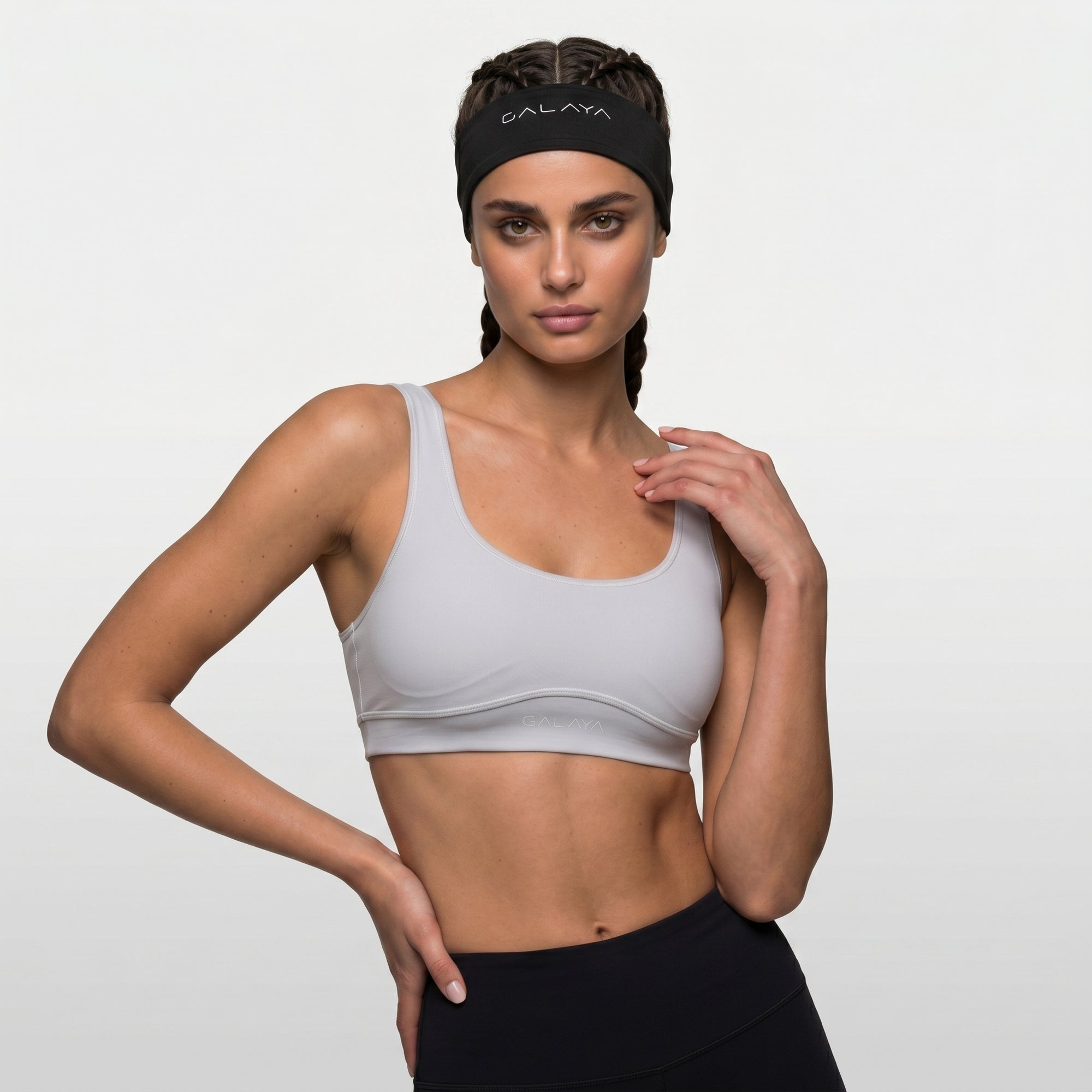 RAVEL — Bandeau de sport — Noir — Galaya Paris
