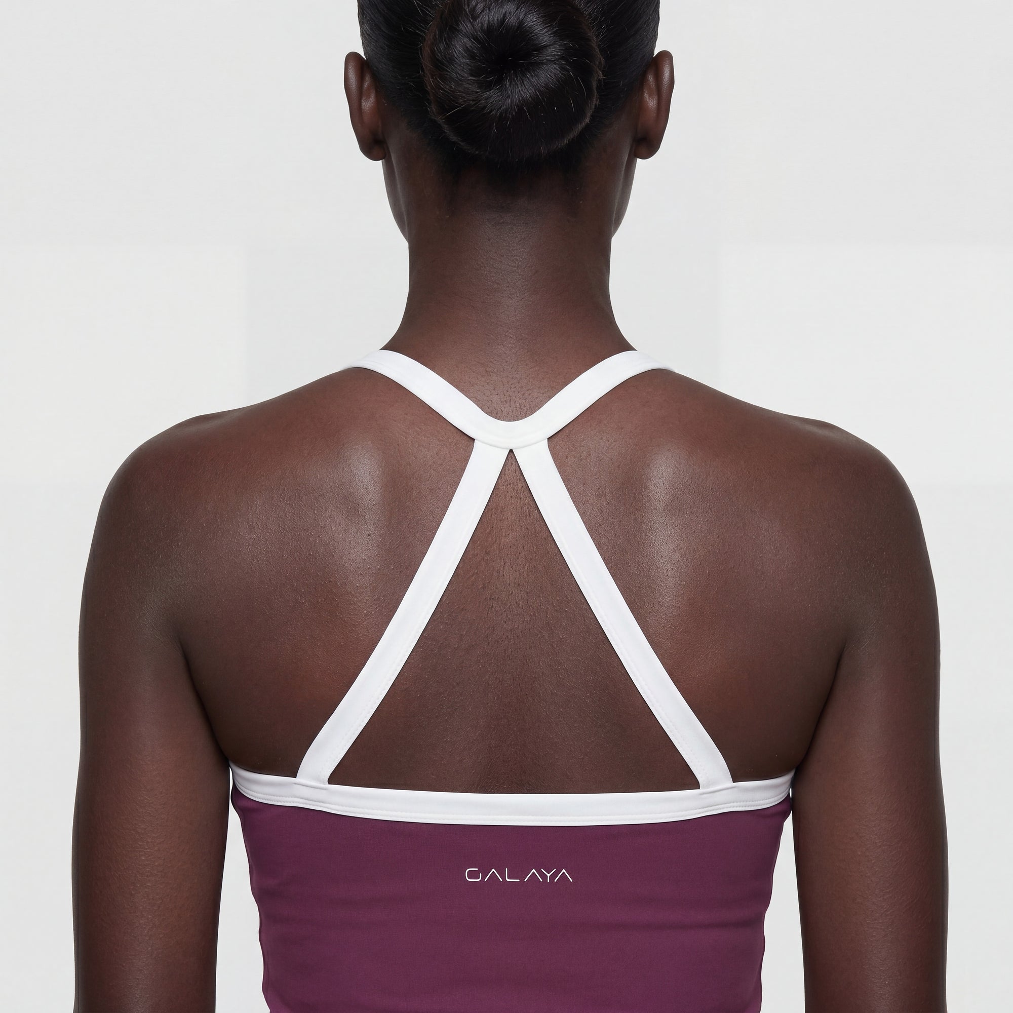 SAIPH- Dos de la brassiere de sport-bordeau- GALAYA Paris