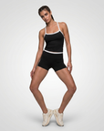 Ensemble sport femme Pollux – Brassière + Short taille haute – Fitness & Training – Galaya