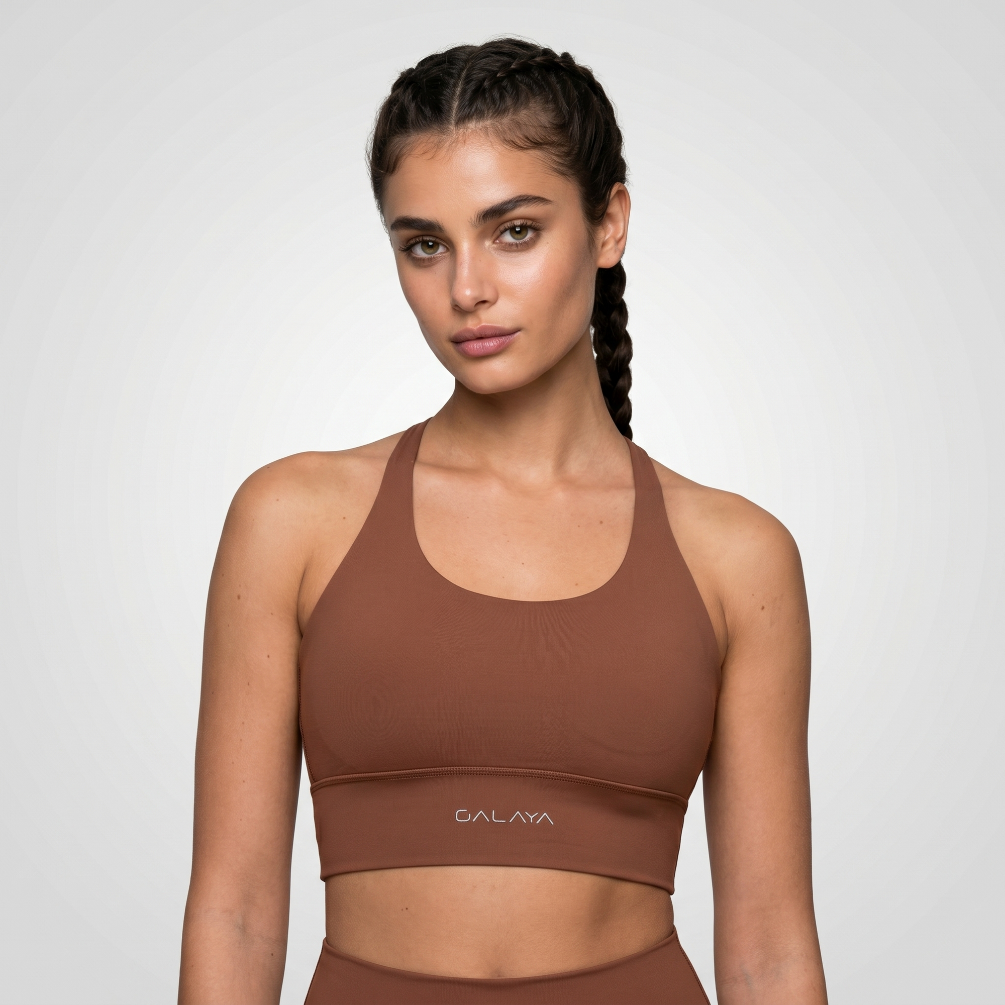 SIRIUS — Brassière de Sport — Marron — Galaya Paris