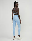 ZANIA — Legging 7/8 taille haute — Bleu — Galaya Paris