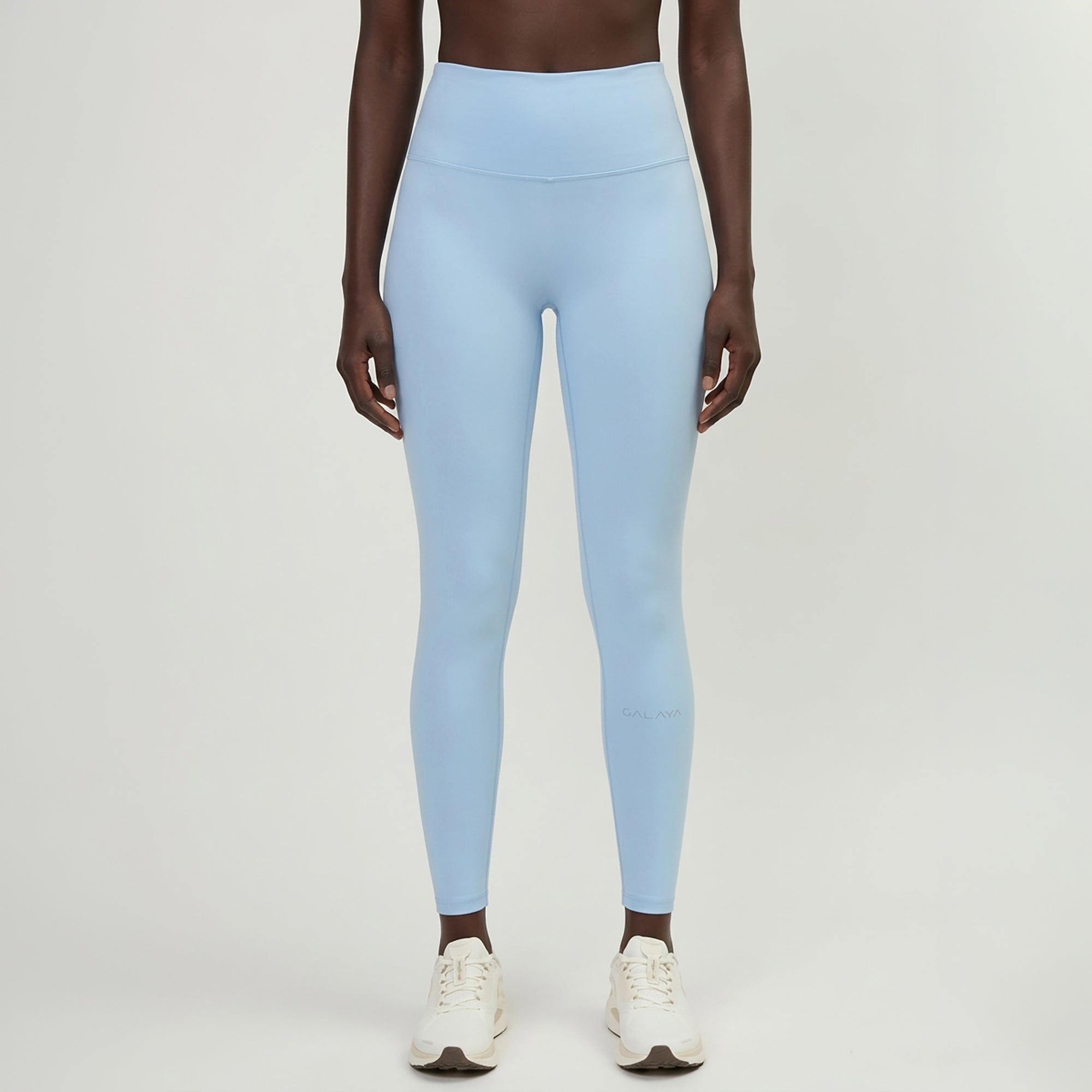 ZANIA — Legging 7/8 taille haute — Bleu — Galaya Paris