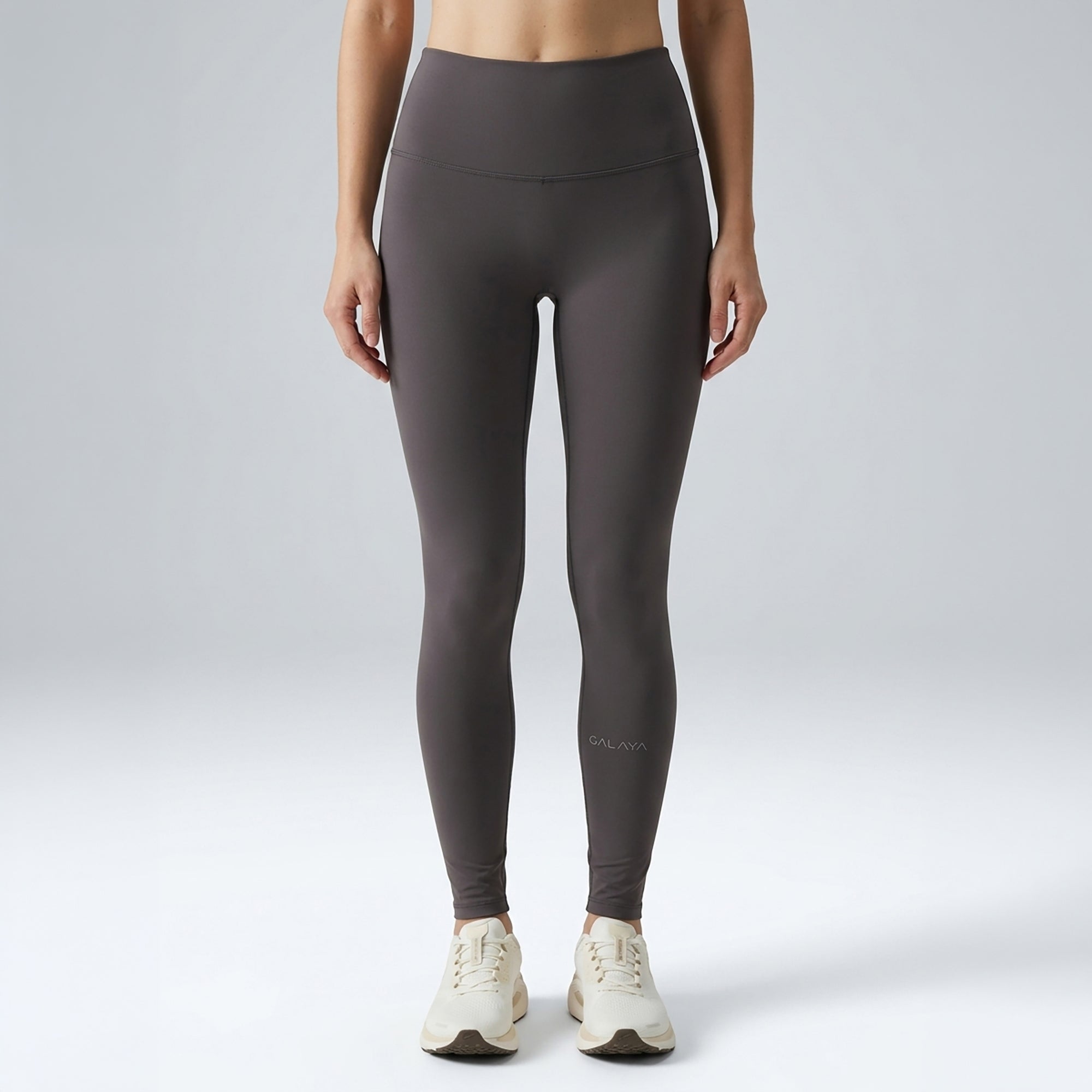 ZANIA — Legging 7/8 taille haute — Gris — Galaya Paris