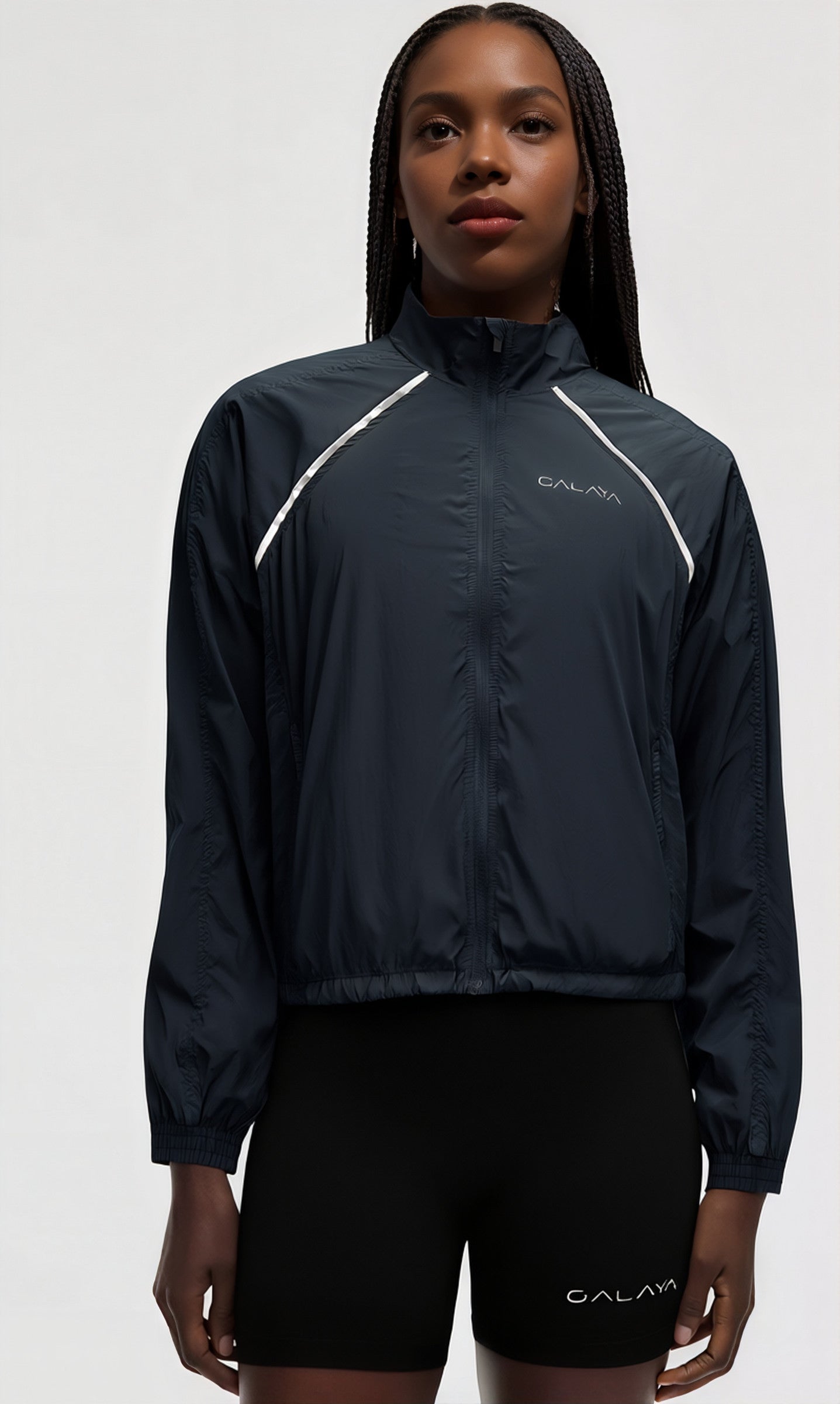 ANTARES — Coupe-vent Running — Bleu marine — Galaya Paris