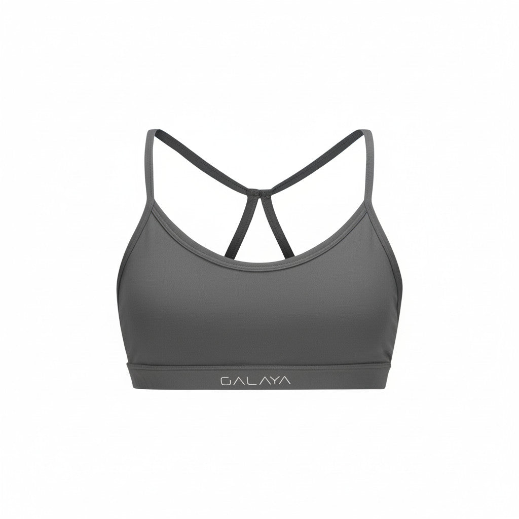ATRIA — Brassière Cross-back — Gris — Galaya Paris