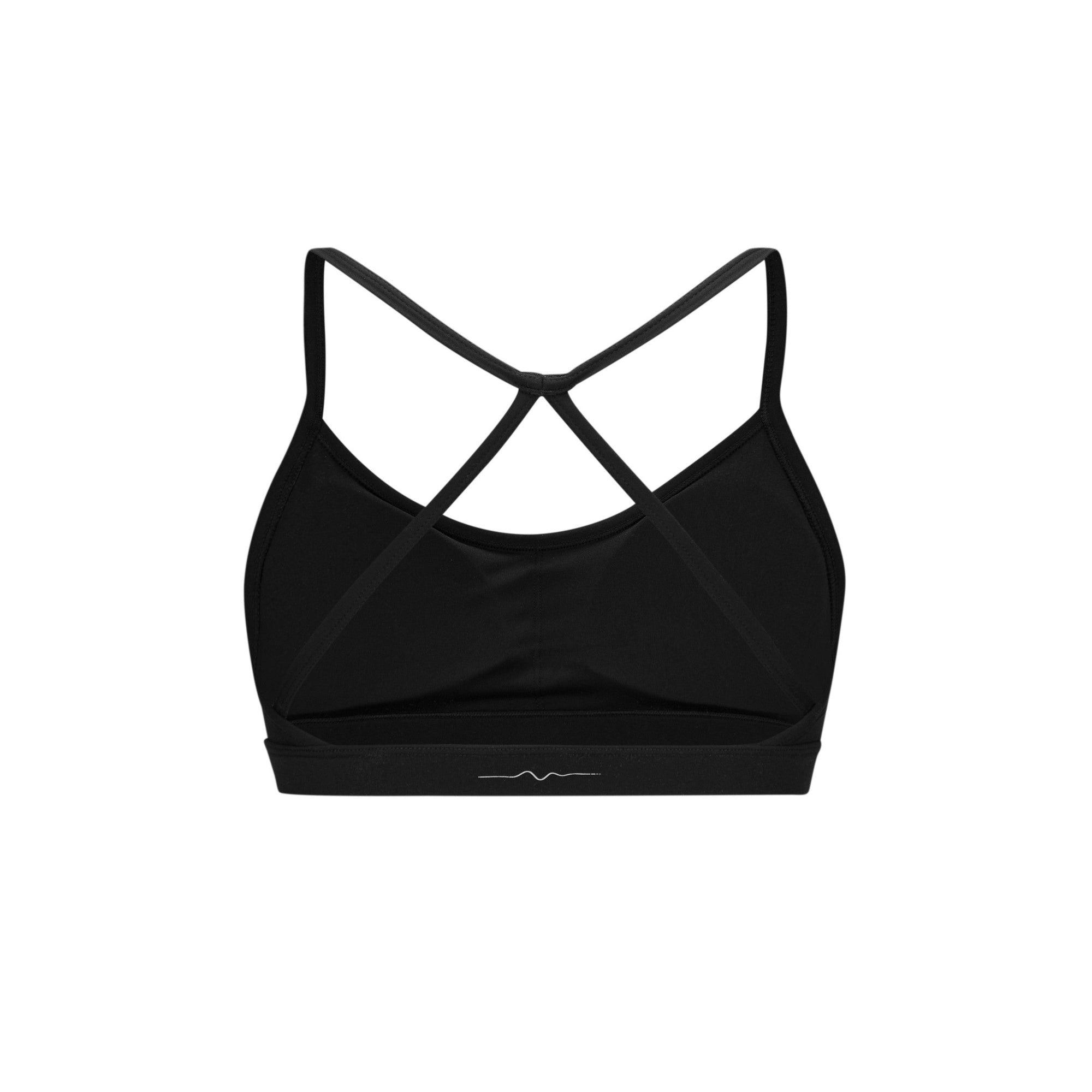 ATRIA — Brassière Cross-back — Noir — Galaya Paris