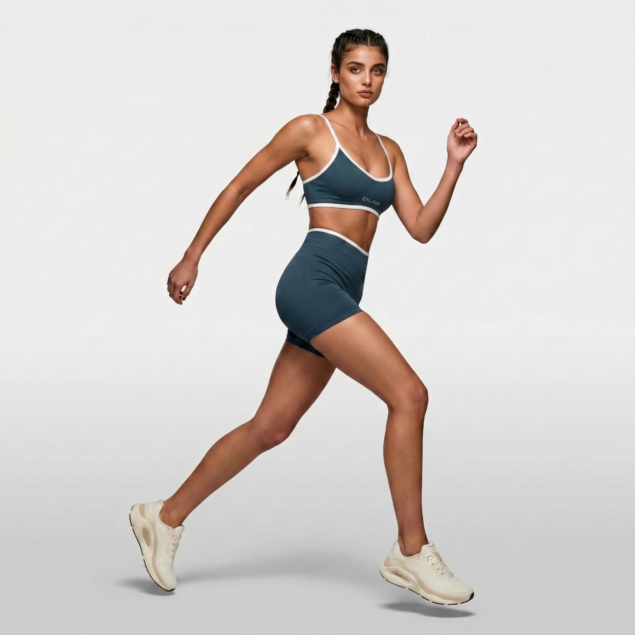 ELECTRA — Brassière de Sport — Bleu marine — Galaya Paris