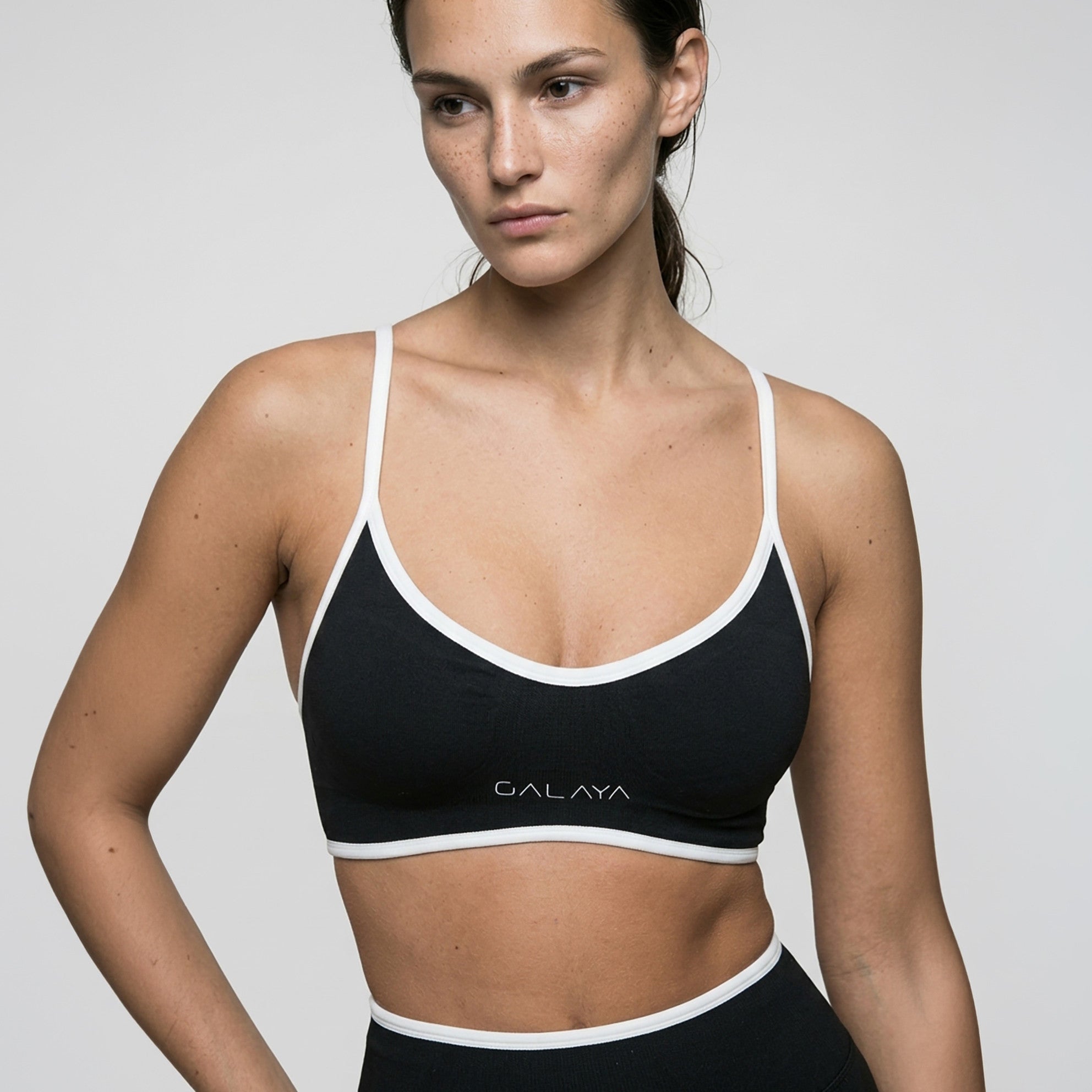 ELECTRA — Brassière de Sport — Noir — Galaya Paris