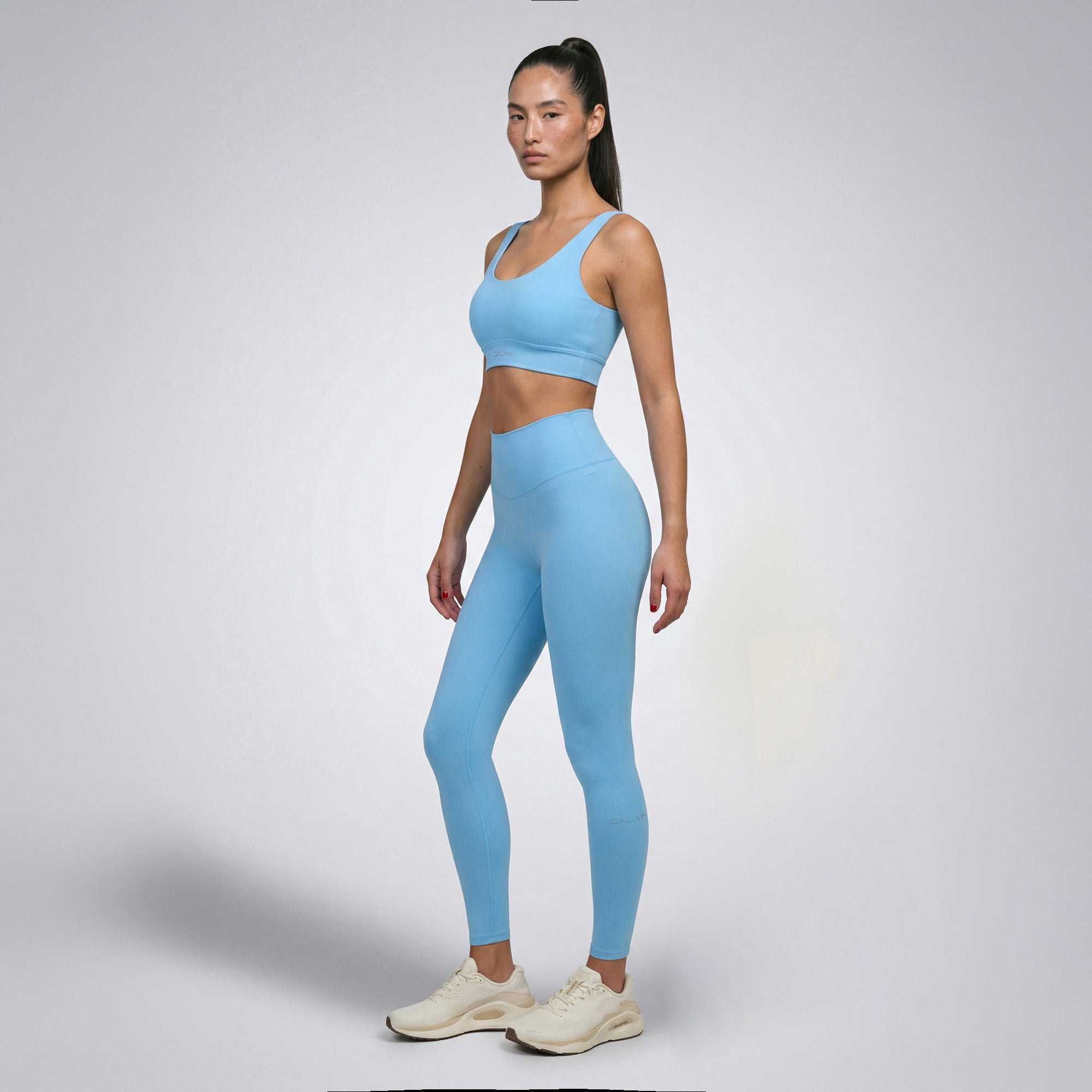 HARMONIE — Legging de Sport — Bleu — Galaya Paris