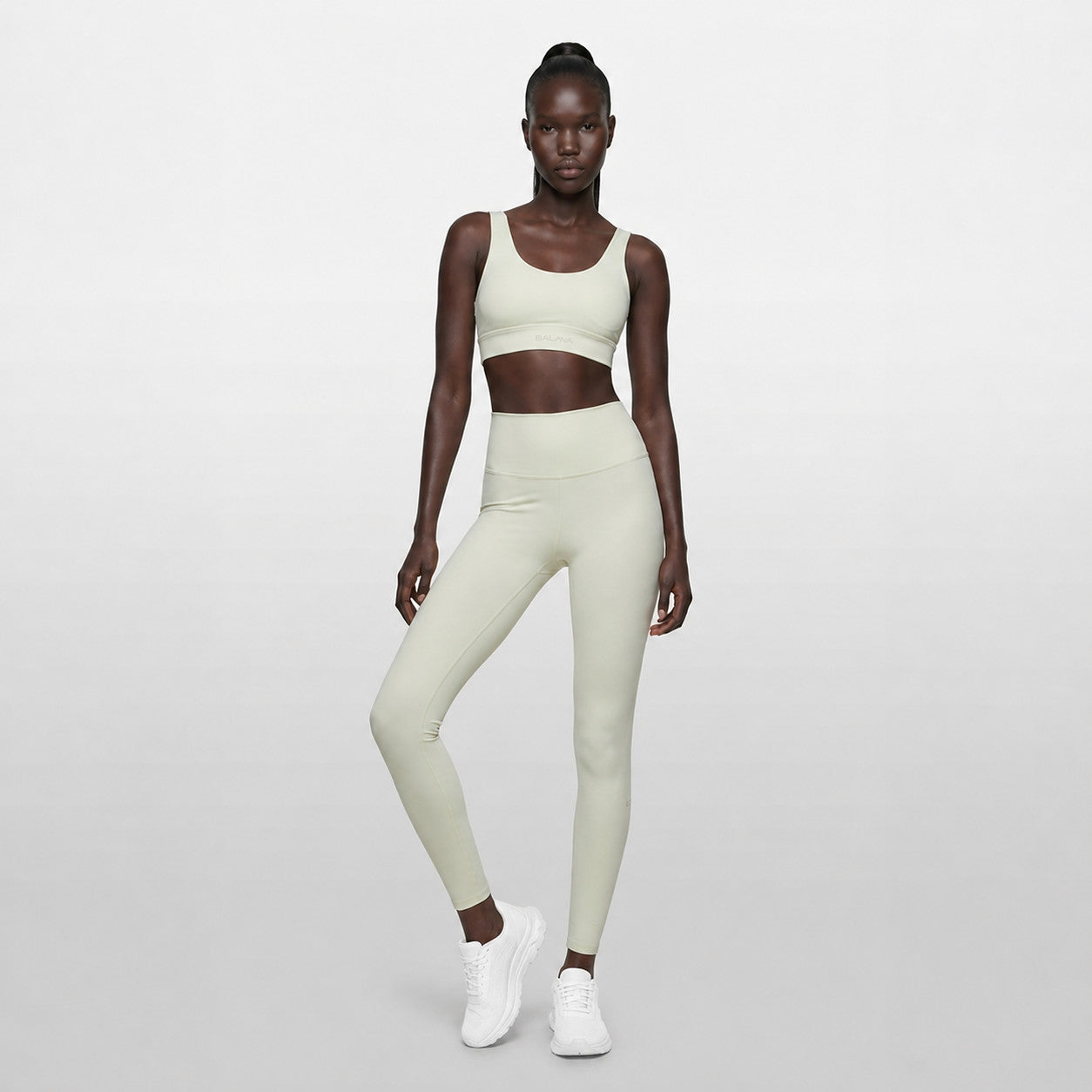 HARMONIE — Legging de Sport — Gris — Galaya Paris