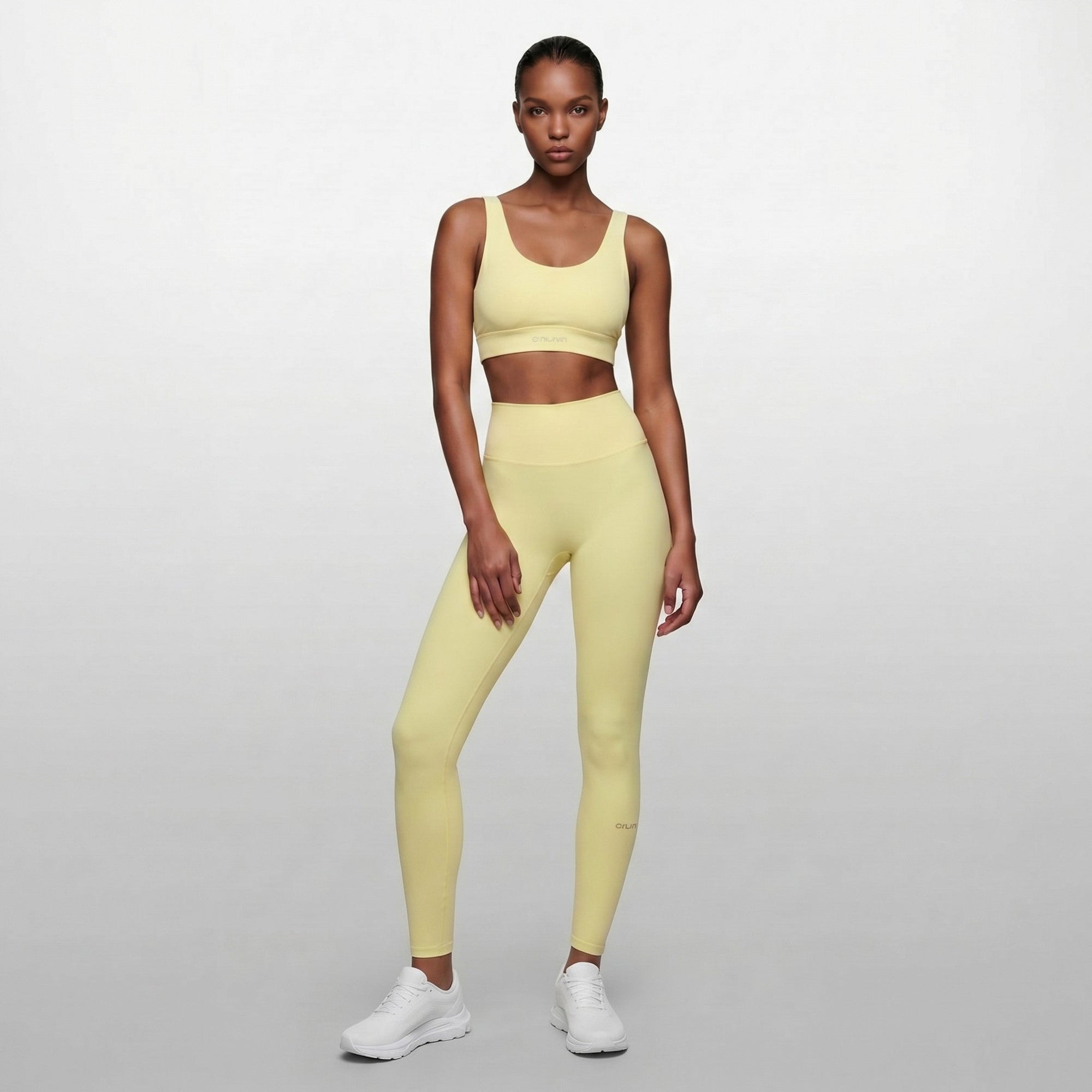 HARMONIE — Legging de Sport — Jaune — Galaya Paris
