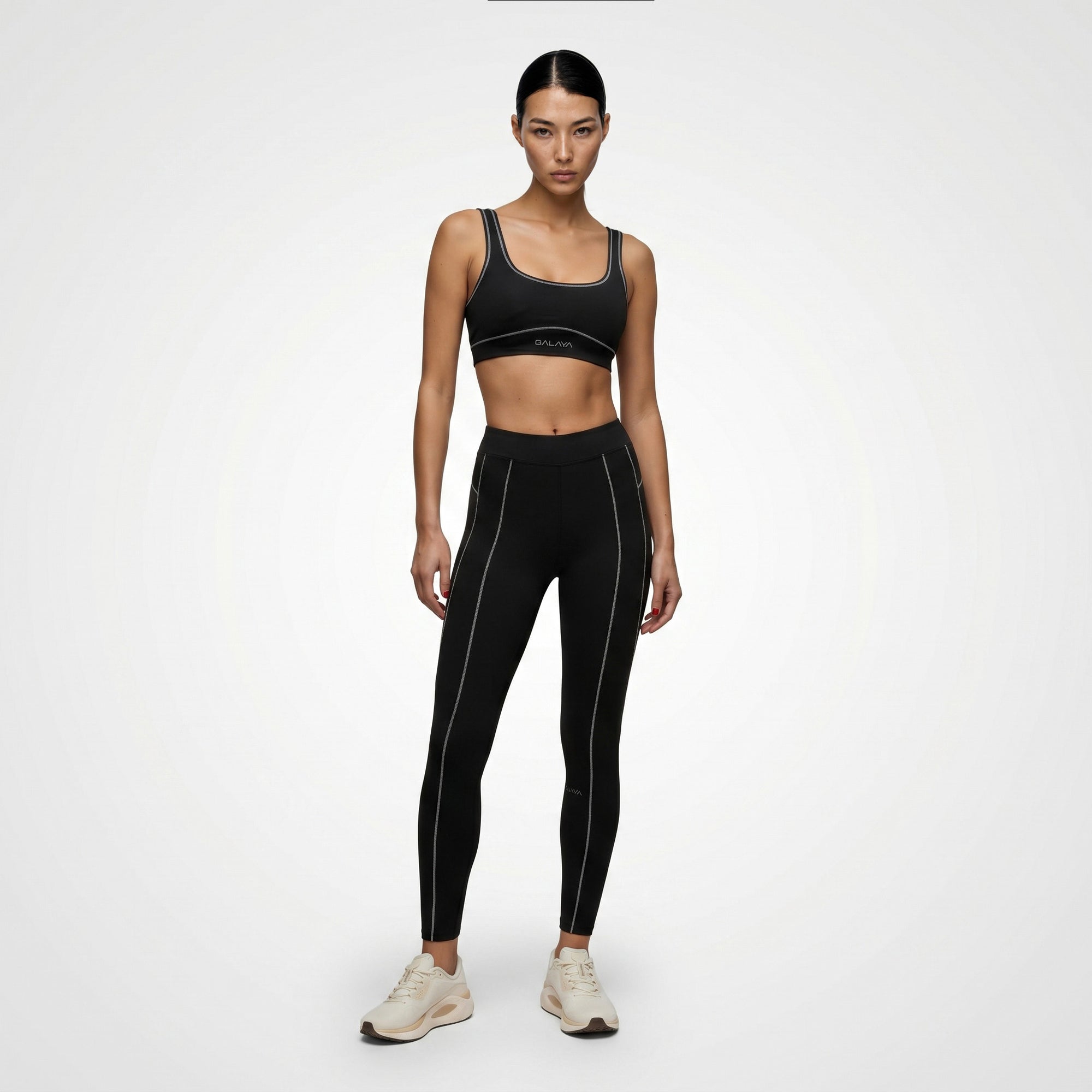 MIRA — Brassière de Sport — Noir — Galaya Paris